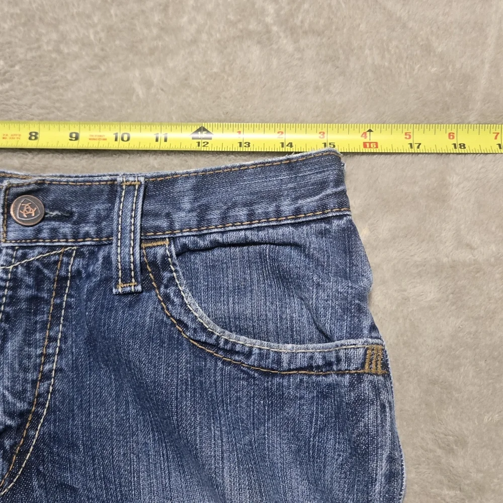 Ariat FR M4 Relaxed Boot Cut Denim Blue Jeans Size 30x32 Flame Resistant - Picture 10 of 14